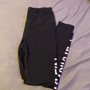 Black Calvin Klein Performance leggings